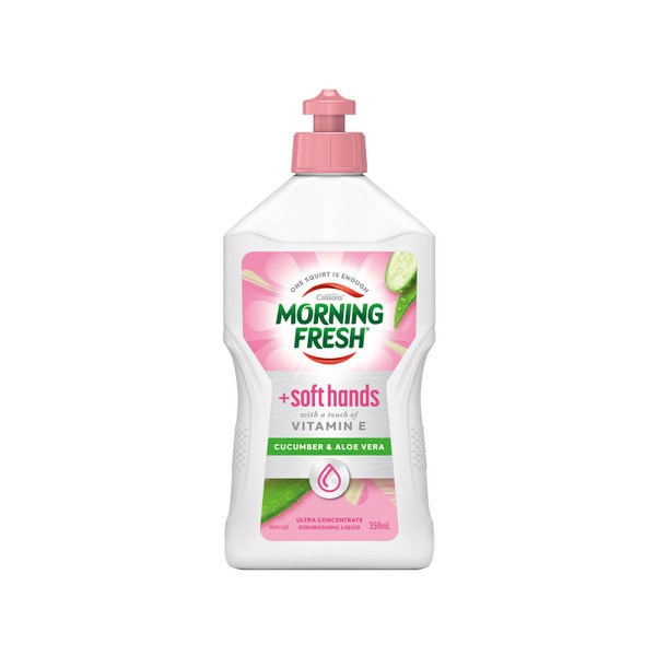 Morning Fresh Cucumber & Aloe Vera Soft Hands Dishwashing Liquid | 350mL
