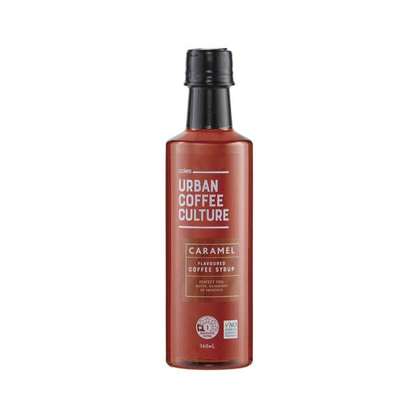 Coles Urban Coffee Culture Syrup Caramel | 360mL