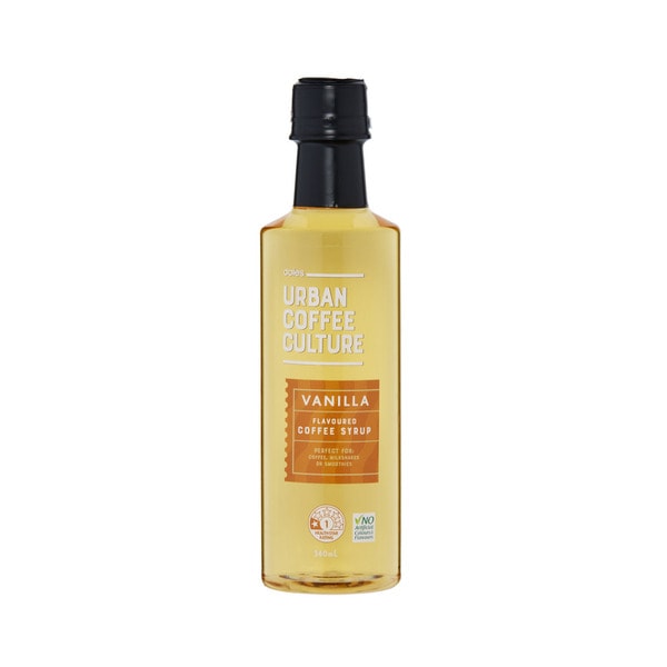 Coles Urban Coffee Culture Syrup Vanilla | 360mL
