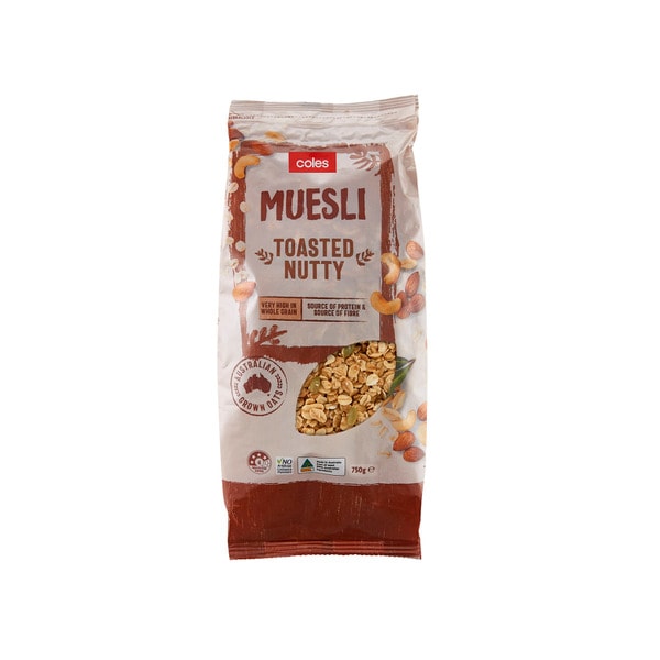 Coles Toasted Nutty Muesli | 750g