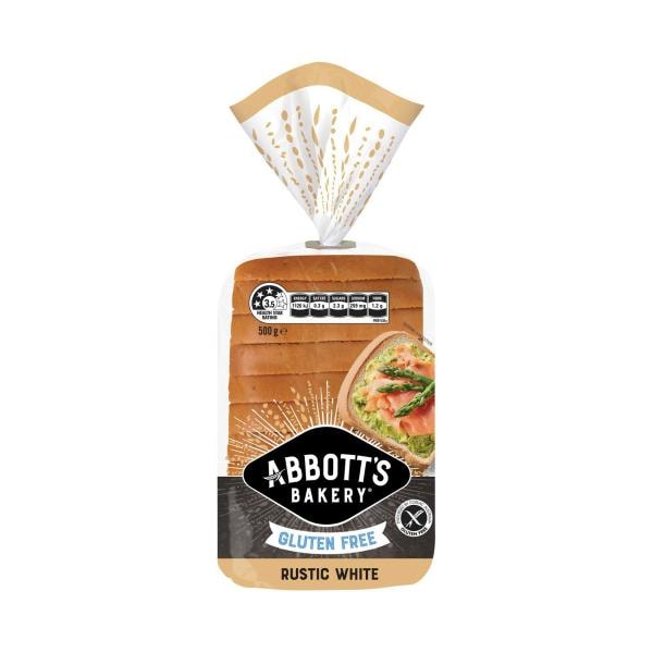 Abbott's Bakery Gluten Free Rustic White Bread | 500g