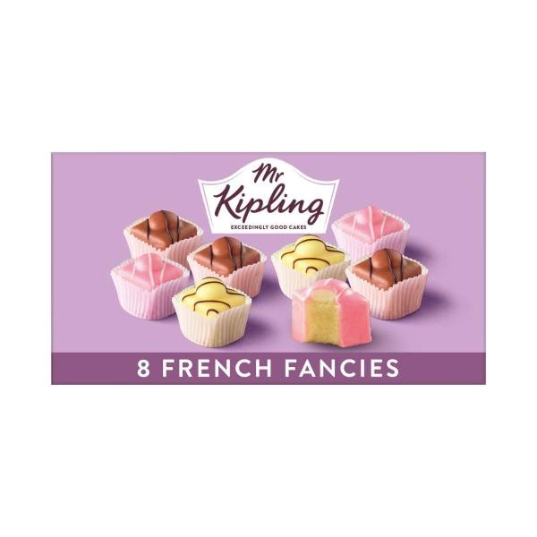 Mr Kipling French Fancies Selection Cakes 8 Pack | 205g