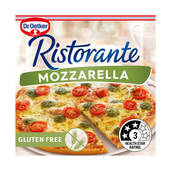 Dr. Oetker Frozen Gluten Free Ristorante Mozzarella Pizza | 370g
