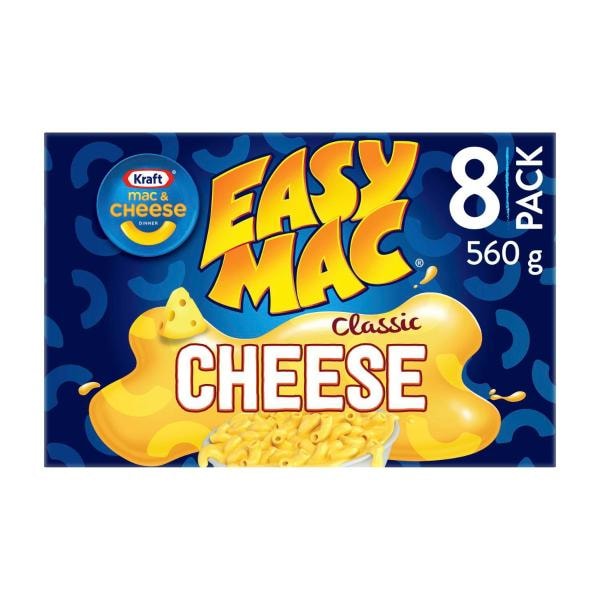 Kraft Easy Mac And Cheese Classic Cheese Pasta Macaroni Noodles | 560g