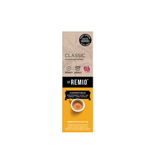 St Remio Coffee Expressi/Caffitaly Compatible Classic Capsules | 10 pack