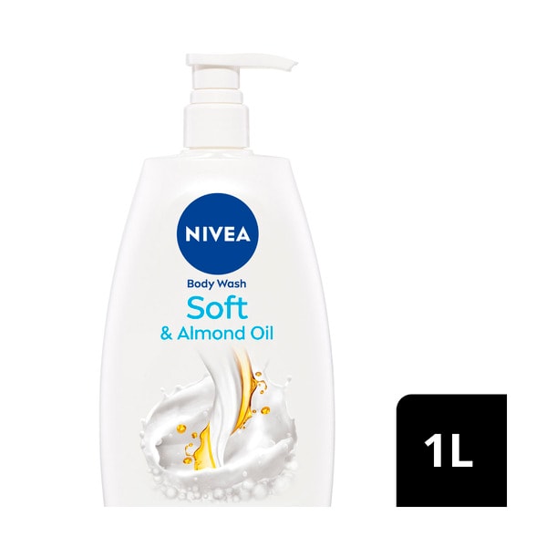 Nivea Rich Moisture Soft Shower Gel & Body Wash | 1L