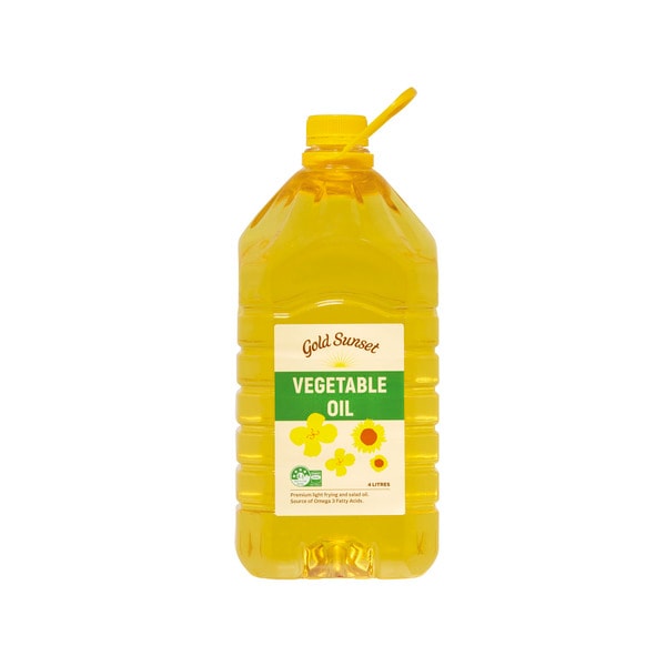 Gold Sunset Vegetable Oil | 4L