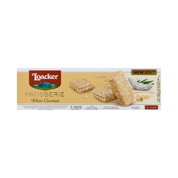 Loacker Gran Pasticceria White Coconut | 100g