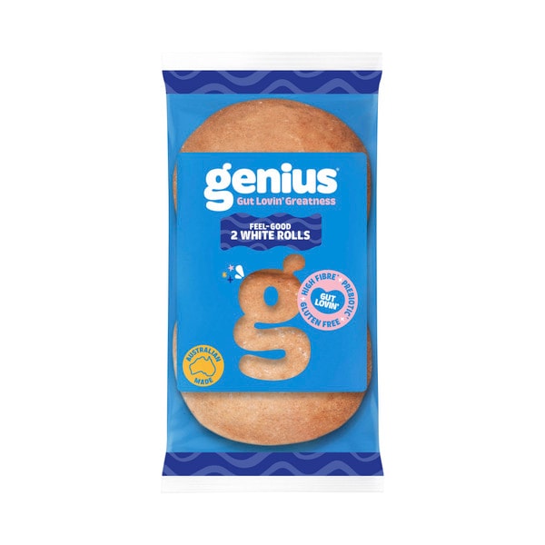 Genius White Rolls | 2 pack