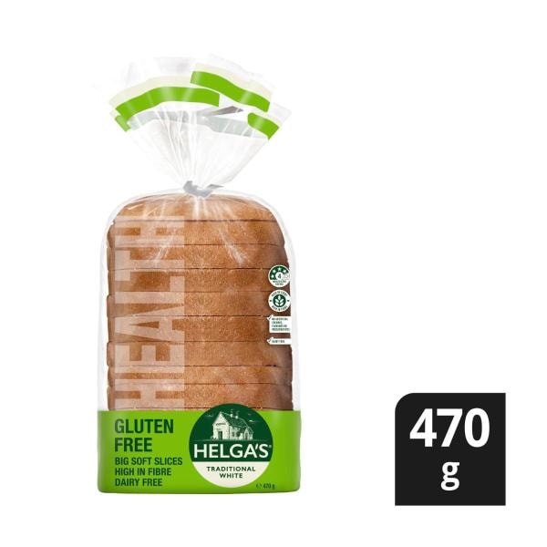 Helga's Gluten Free White Bread Slices | 470g