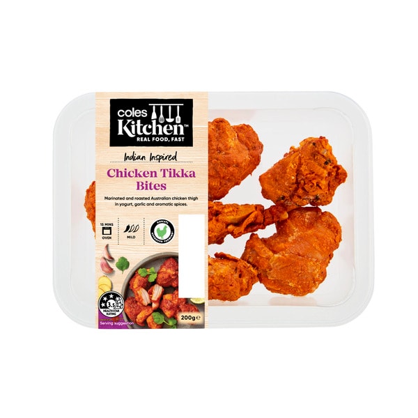 Coles Kitchen Chicken Tikka Bites | 200g