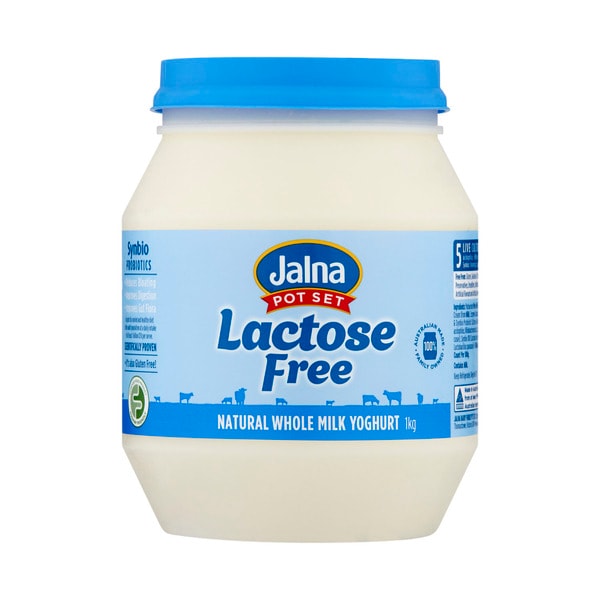 Jalna Lactose Free Whole Milk Natural Yoghurt | 1kg