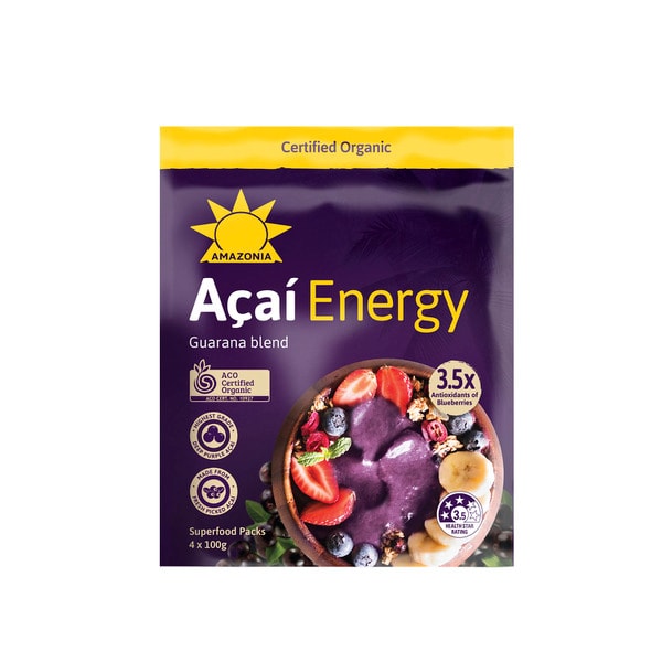 Amazonia Acai  Energy Superfood Packs | 400g
