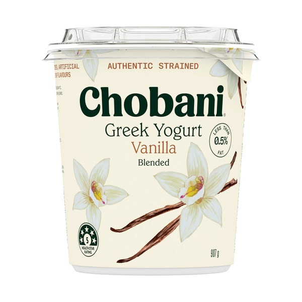 Chobani Greek Yogurt Vanilla | 907g