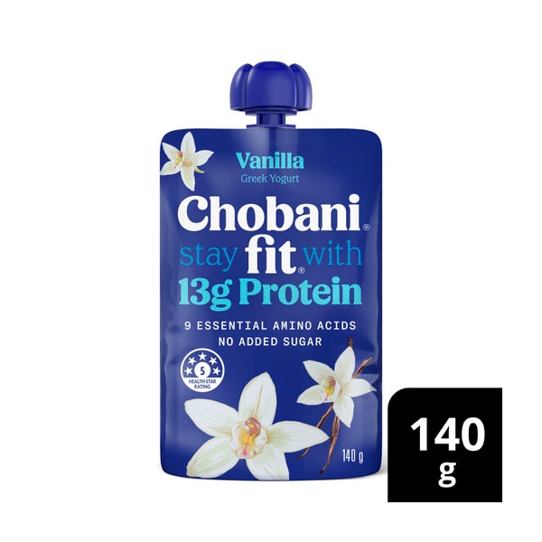 Chobani Fit High Protein Yogurt Pouch Vanilla | 140g