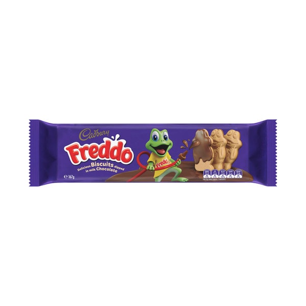 Cadbury Freddo Milk Chocolate Dipped Biscuits | 167g