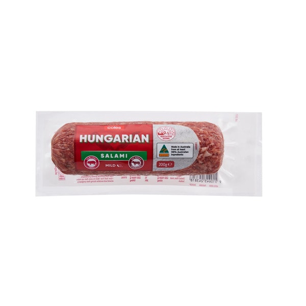 Coles Mild Hungarian Salami | 200g
