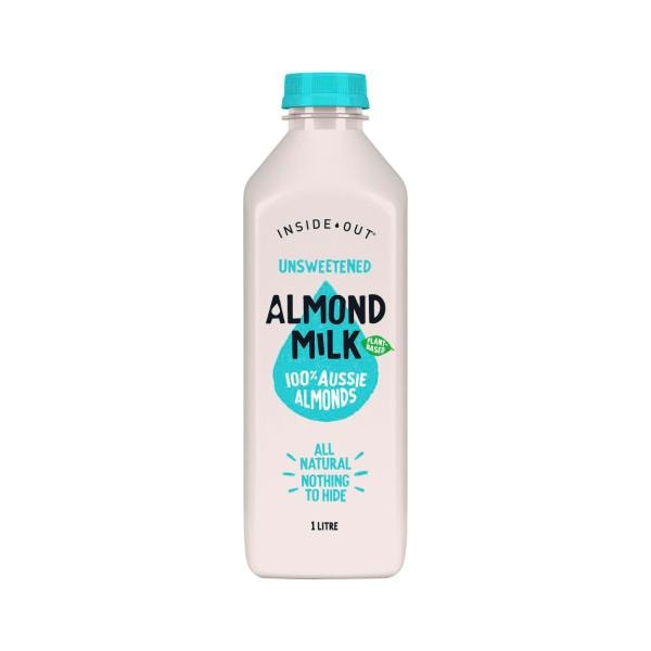 Inside Out Unsweetened Almond Milk | 1L