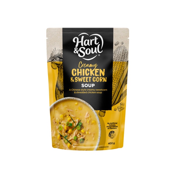 Hart & Soul Chicken & Corn Pouch | 400g