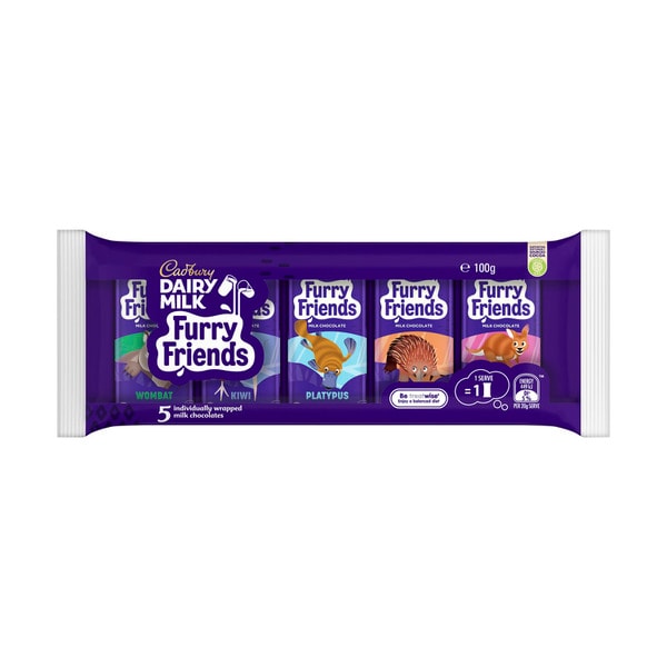 Cadbury Dairy Milk Furry Friends Chocolate Multipack | 100g