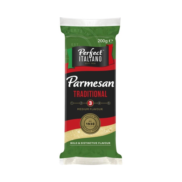 Perfect Italiano Parmesan Cheese Block | 200g