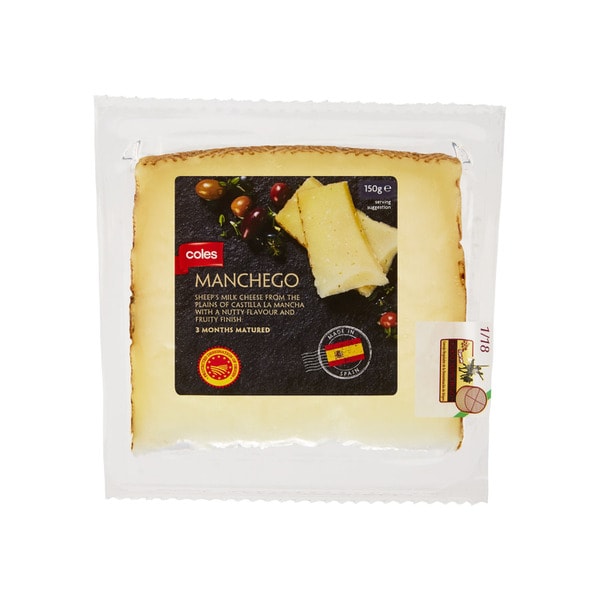 Coles Spanish Manchego | 150g