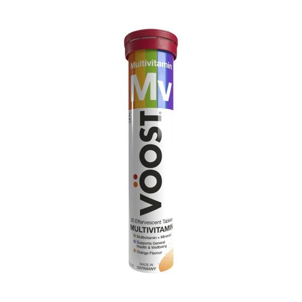 Voost Multivitamin + Minerals Orange 20 Effervescent Tablets | 1 Pack