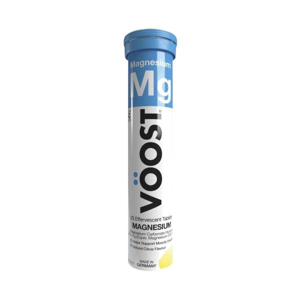 Voost Magnesium 200mg Natural Citrus 20 Effervescent Tablets | 1 Pack