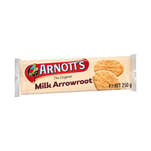 Arnott's Milk Arrowroot Plain Biscuits | 250g