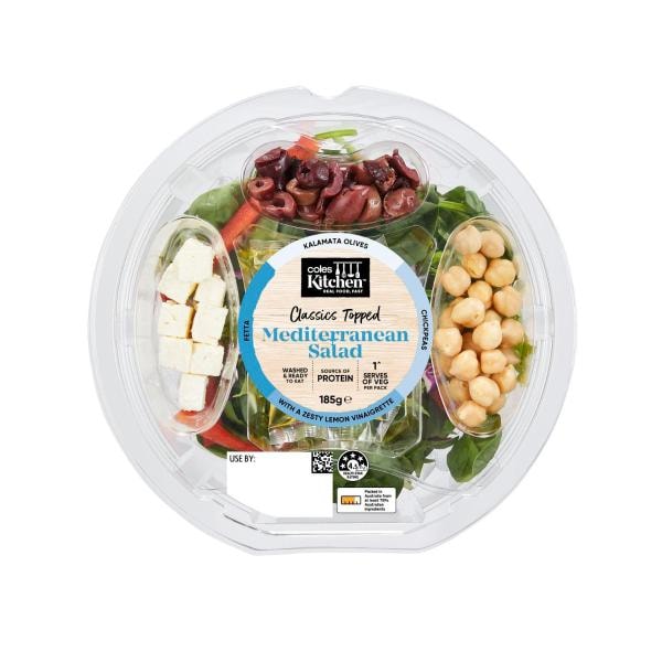 Coles Mediterranean Style Salad Bowl | 185g