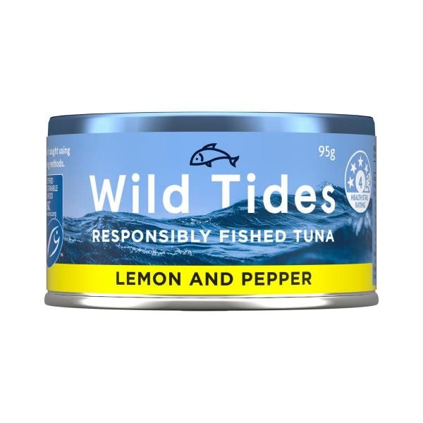 Wild Tides Tuna Lemon And Pepper | 95g