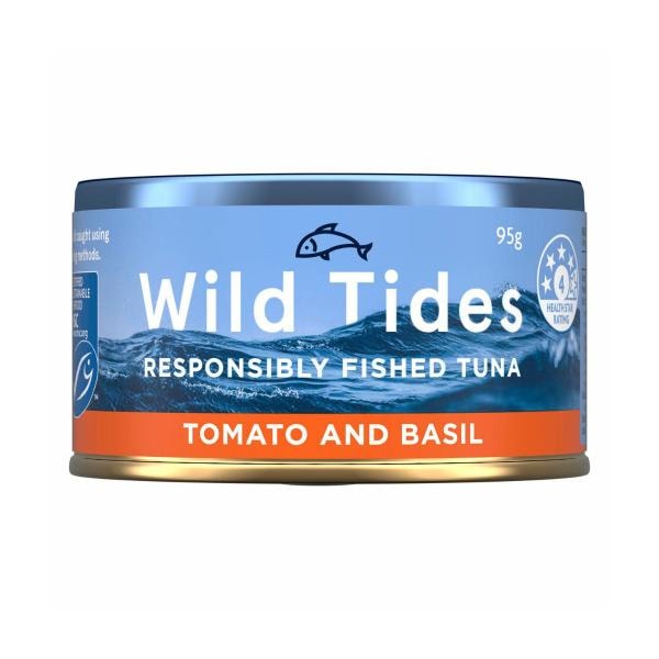 Wild Tides Tuna Tomato & Basil | 95g