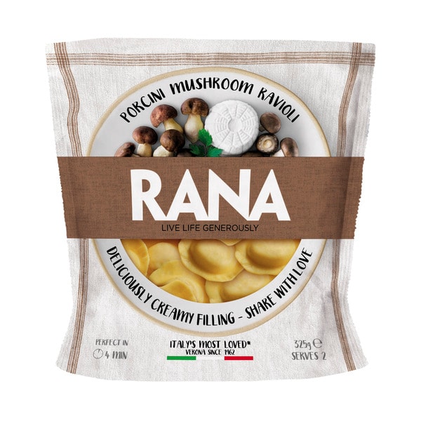 Rana Porcini Mushroom Ravioli | 325g