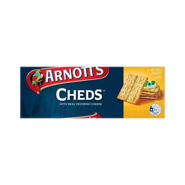 Arnott's Cheds Crackers | 250g