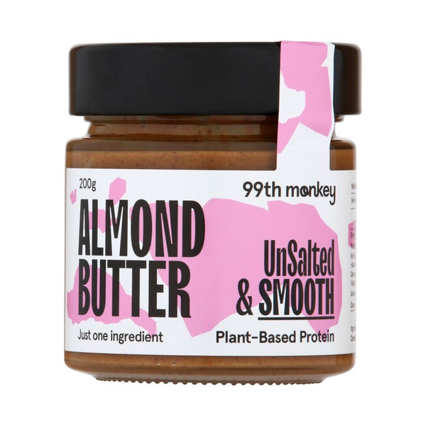 99th Monkey Natural Almond Butter | 200g