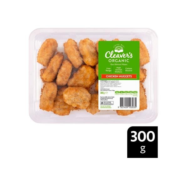 Cleaver's Organic Free Range Chicken Nuggets | 300g