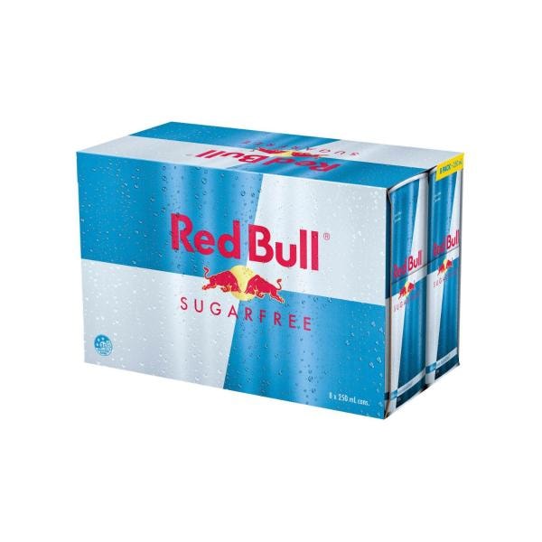 Red Bull Sugar Free Energy Drink 8x250mL | 8 pack