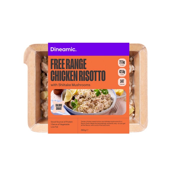 Dineamic Meal Chicken & Mushroom Risotto | 360g