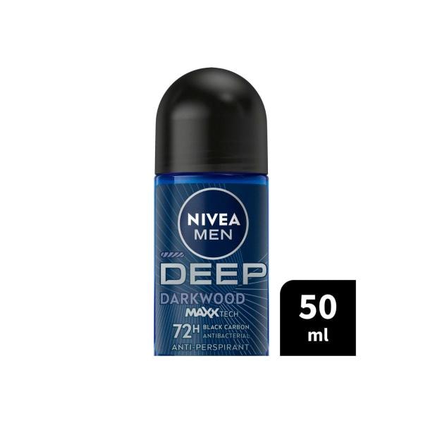 Nivea Men Deep Roll On Antiperspirant Deodorant | 50mL