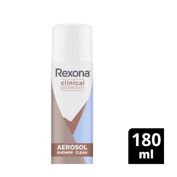 Rexona Clinical Protection Shower Clean Antiperspirant Deodorant | 180mL