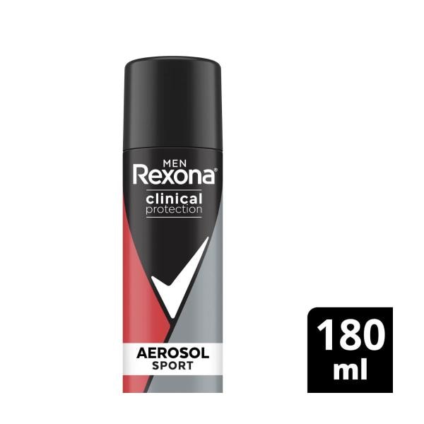 Rexona Men Clinical Protection Aerosol Sport Antiperspirant | 180mL