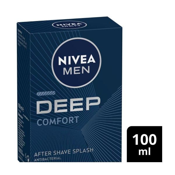 Nivea Men Deep Antibacterial After Shave Lotion | 100mL