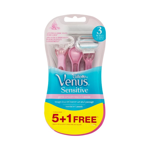 Gillette Venus Sensitive Disposable | 6 pack