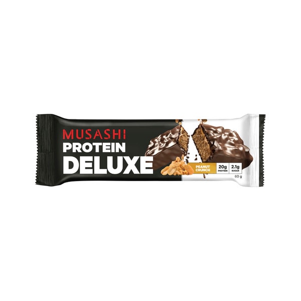 Musashi Deluxe Protein Bar Peanut Crunch | 60g