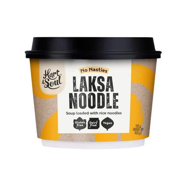 Hart & Soul Gluten Free Laksa Noodle Soup | 155g