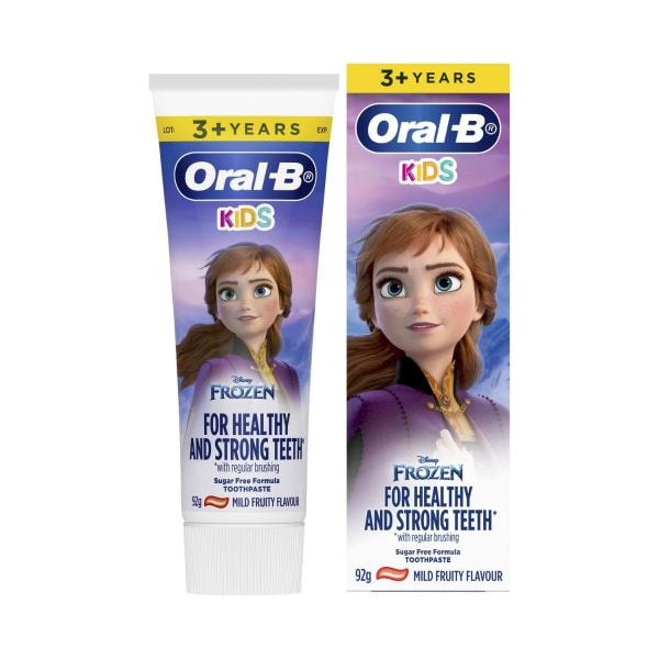 Oral-B Frozen Kids Toothpaste With Sugar Shield  3+ Years | 92g
