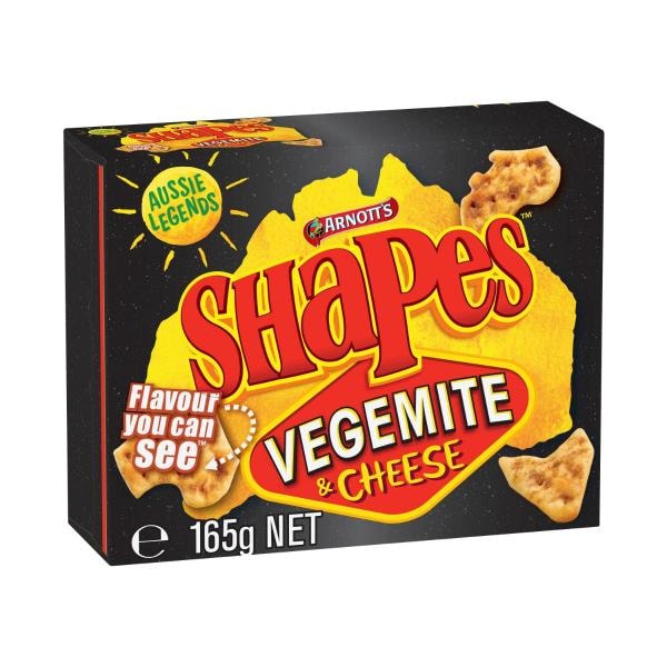 Arnott's Shapes Vegemite & Cheese | 165g