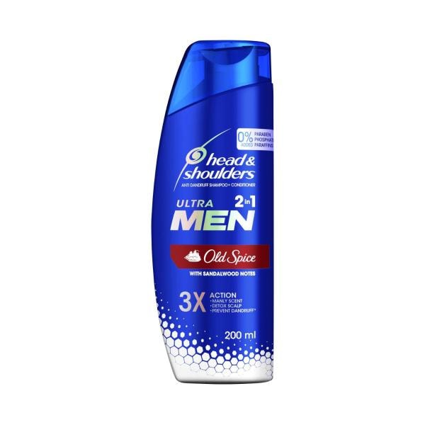 Head & Shoulders 2 in 1 Ultramen Old Spice Shampoo | 200mL
