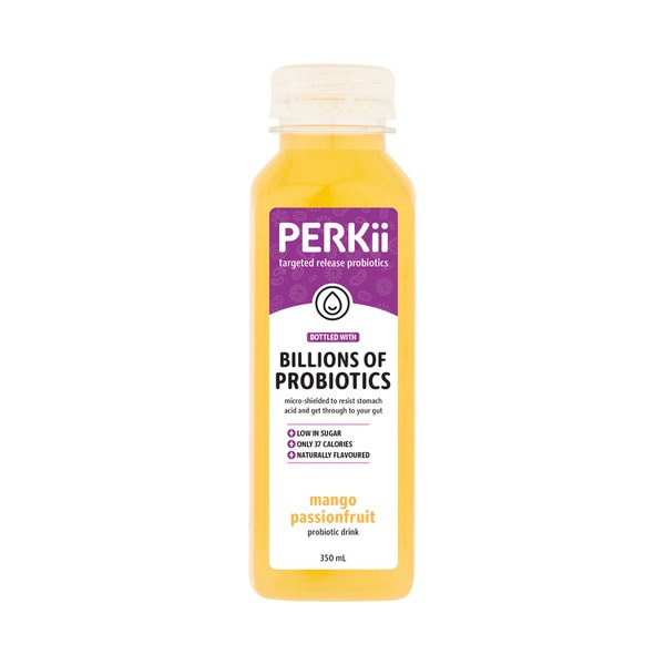 Perkii Mango Passionfruit Probiotic Drink | 350mL