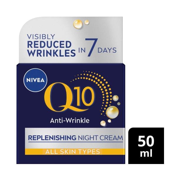 Nivea Q10 Plus Night Cream Anti Wrinkle | 50mL